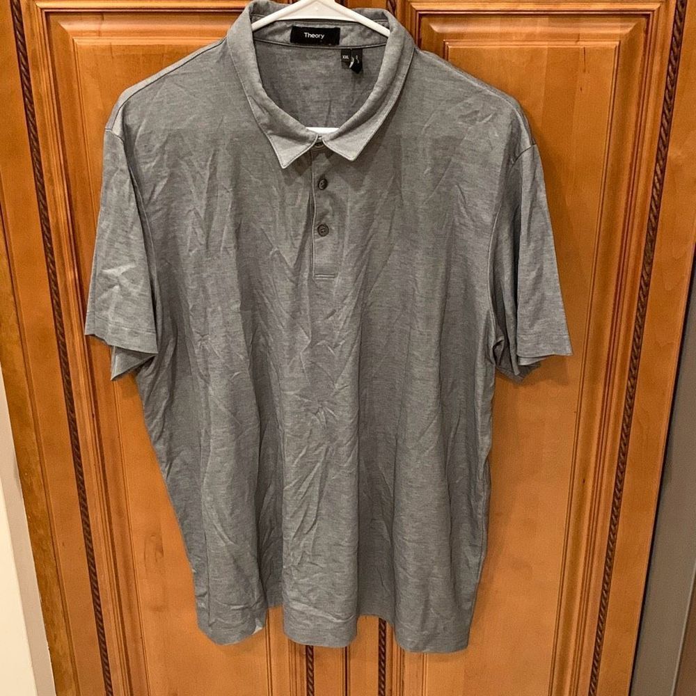 Theory collared polo shirt